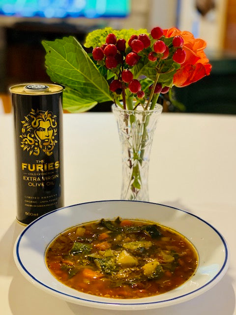 Ribollita (a fancy name for gluten free Minestrone Soup)