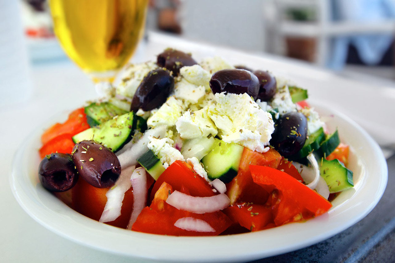 Traditional Greek Salad – Horiatiki Salata